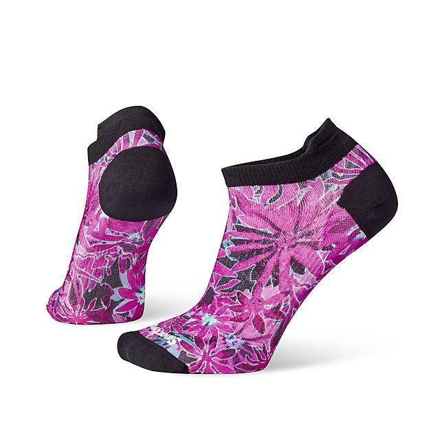 Women's Cycle Zero Cushion Dazed Daisy Print Low Ankle Socks